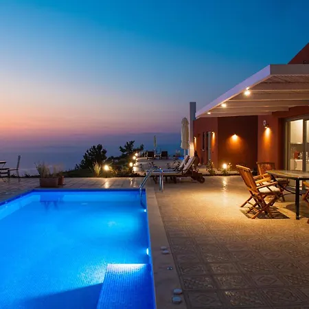 Avraam Sunset With Private Pools 빌라 Kalamítsi