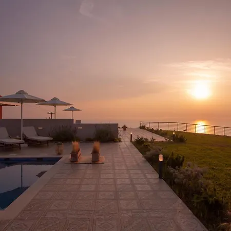 Avraam Sunset With Private Pools 别墅 Kalamítsi
