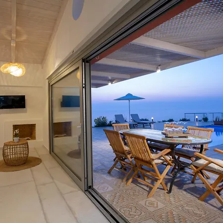 Avraam Sunset With Private Heated Pools By Imagine Lefkada Villa