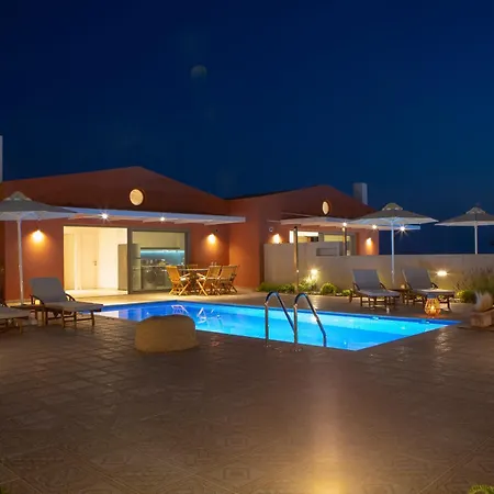 Avraam Sunset With Private Heated Pools Villa *