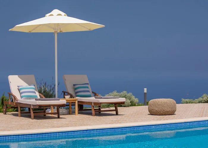 Avraam Sunset With Private Heated Pools Willa Kalamítsi